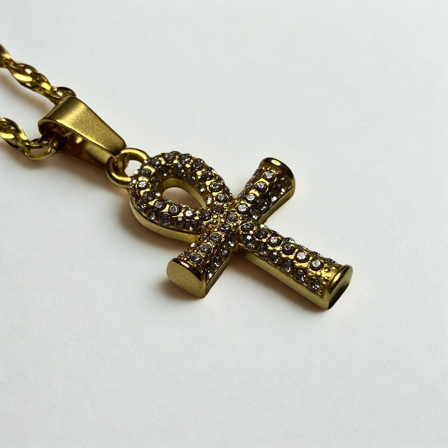 Collar Cruz egipcia