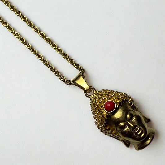 Collar cabeza de Buda Hindú