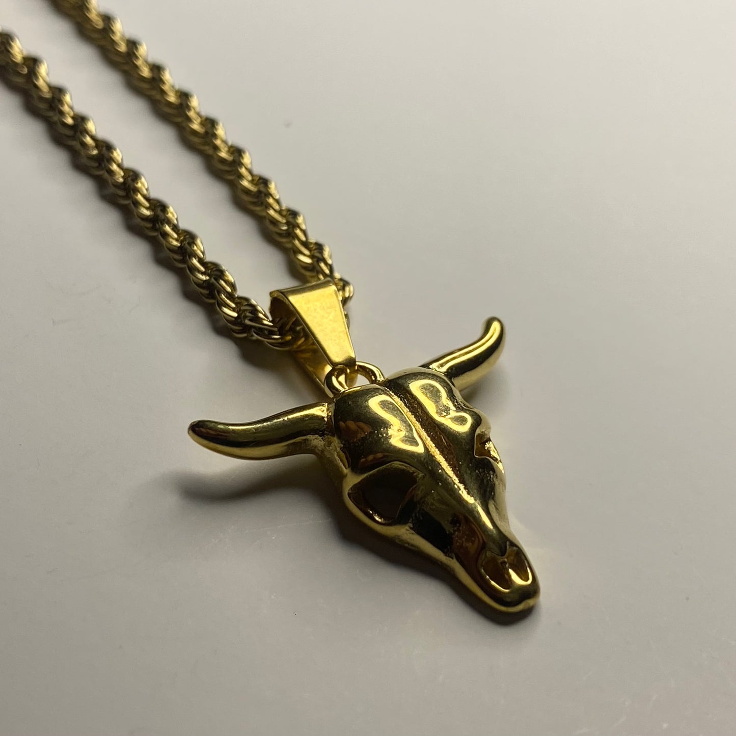 Collar craneo de toro